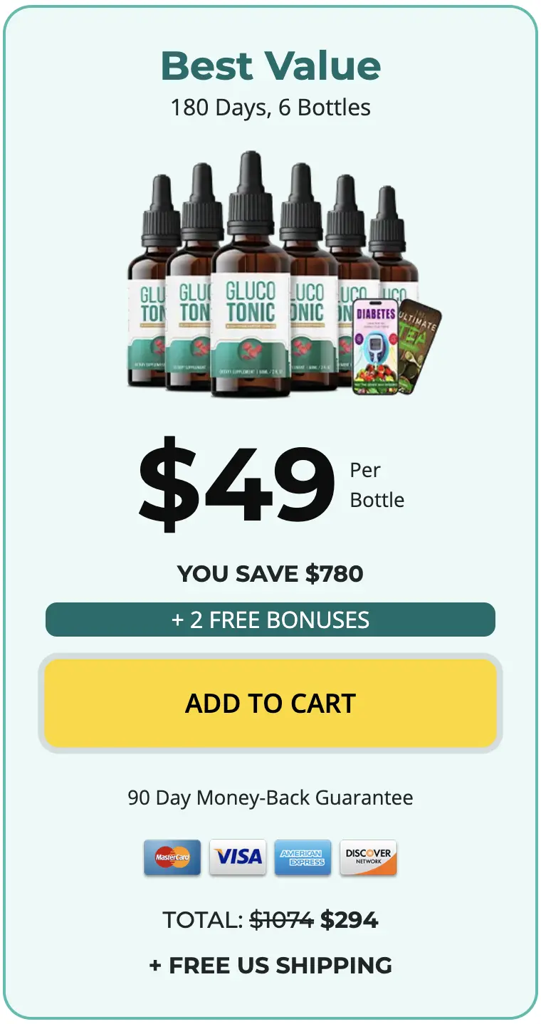 Gluco Tonic-6-bottle