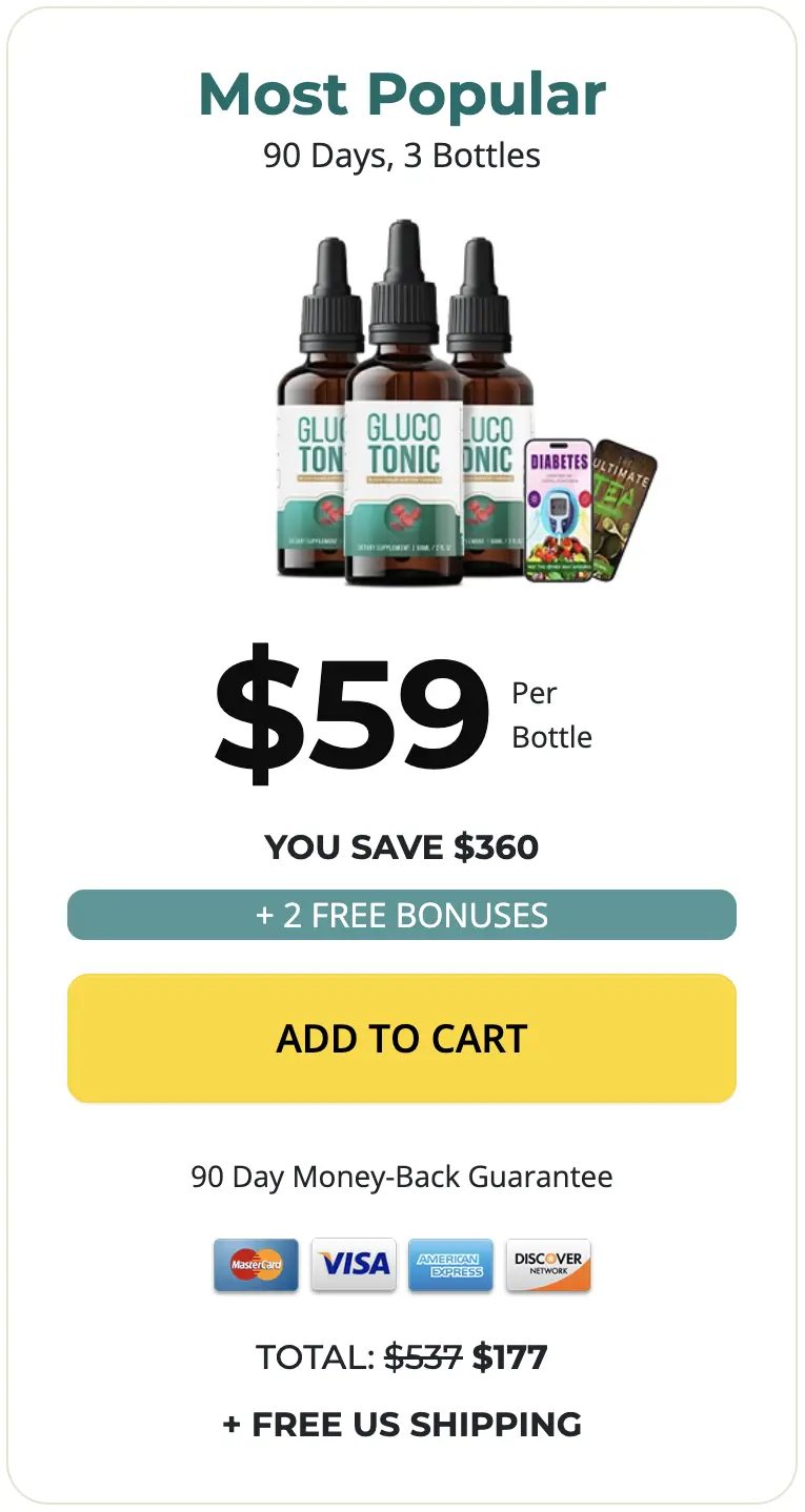 Gluco Tonic-3-bottle